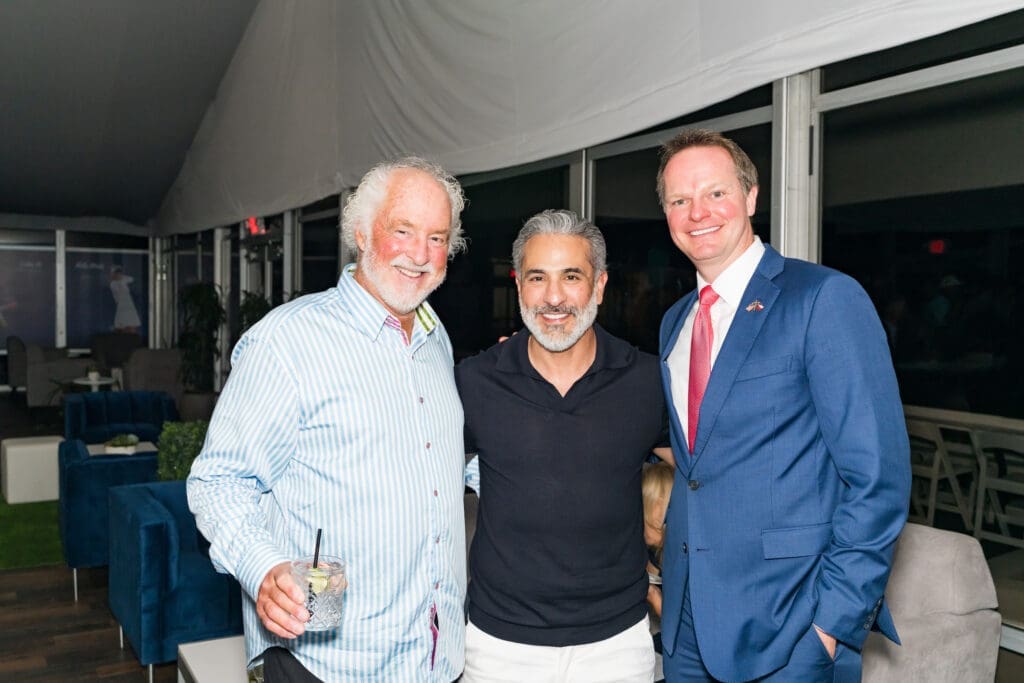 Glenn Weckerlin, Lonny Soza, Jared Scruggs make the scene at the Rolls-Royce Chevron Championship event.