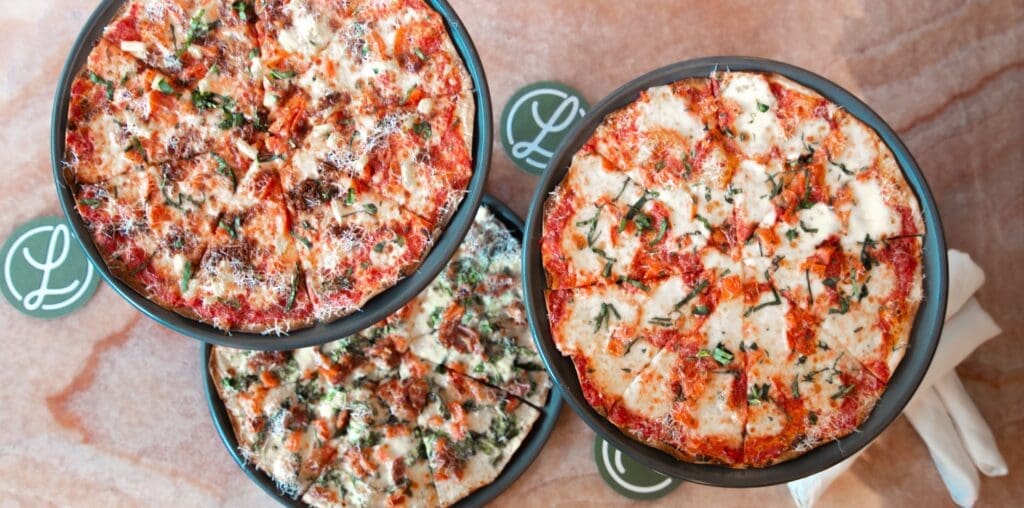 Leela's Wine Bar now offers a menu of seven different kinds of pizzas, salads, boards, and desserts. (Courtesy)