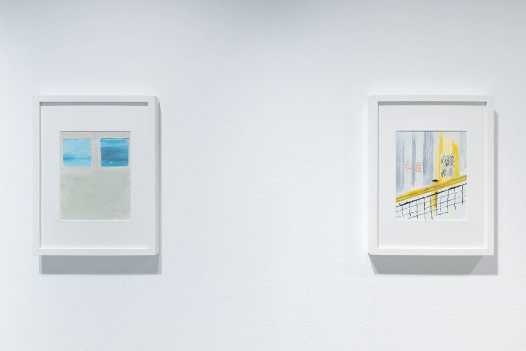 "Amazonian Days" by David Delgado at Art League Houston (Photo by Alex Barber, Courtesy of Art League Houston)