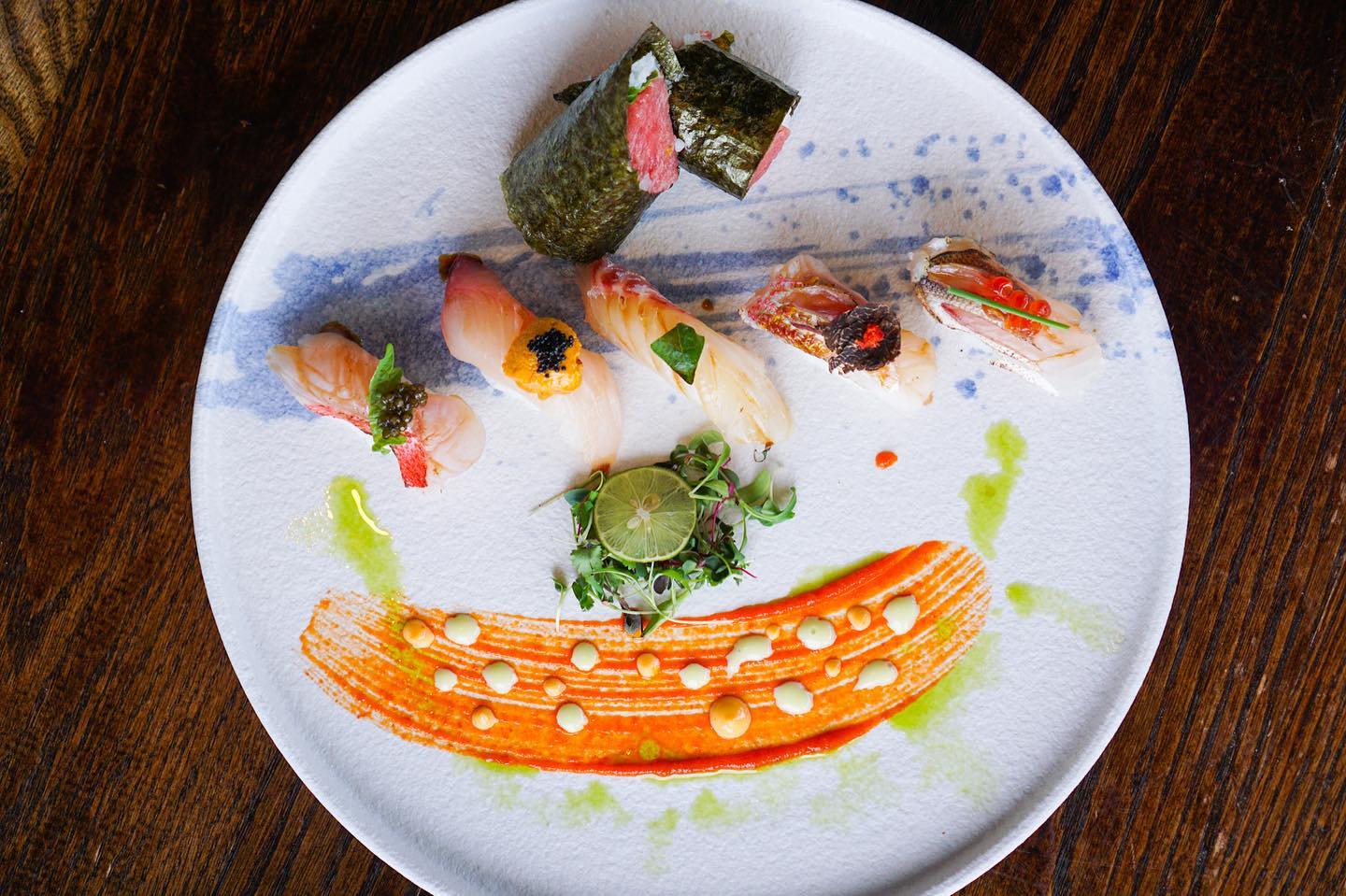 At Blōōfin Sushi, it’s all about artful plating and serving up the freshest fish in town. This is one of The Woodlands’ Be