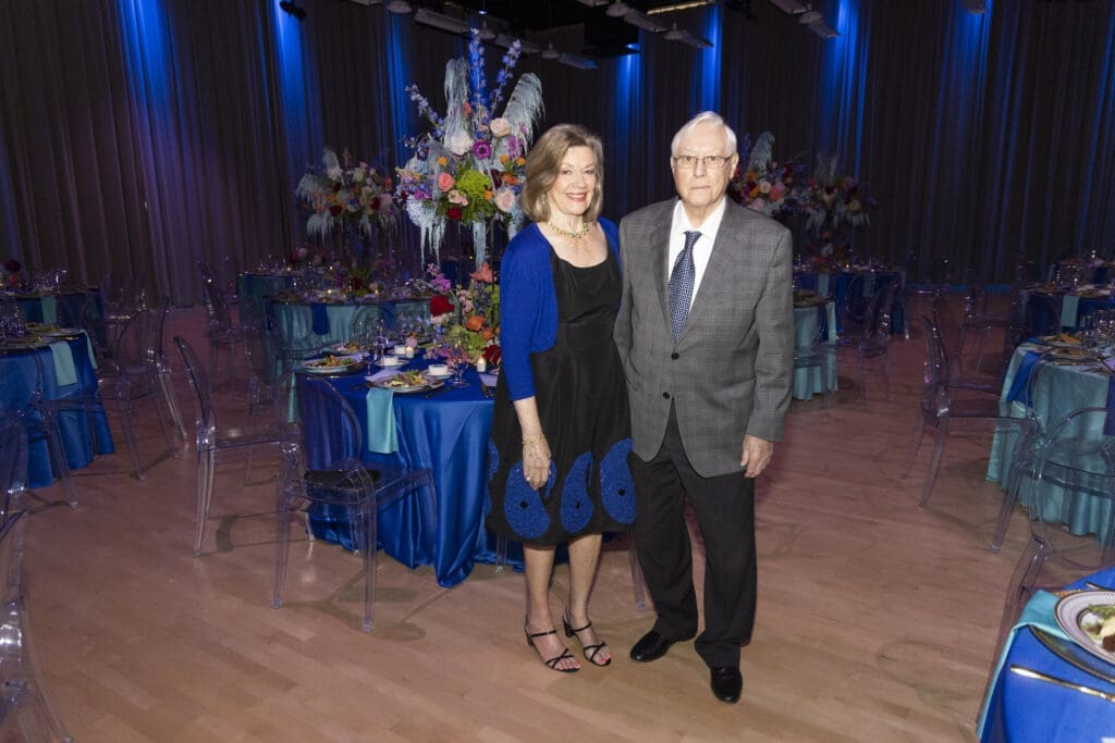 Event Chair Lou Martin and Fred Rabalais. (Photo by Sharon Ellman)