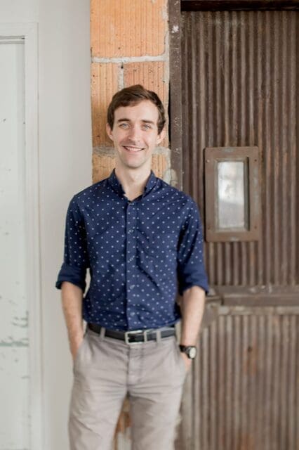 Houston-based composer Theo Chandler (Photo by Haley Stago. Courtesy Kinetic Ensemble)