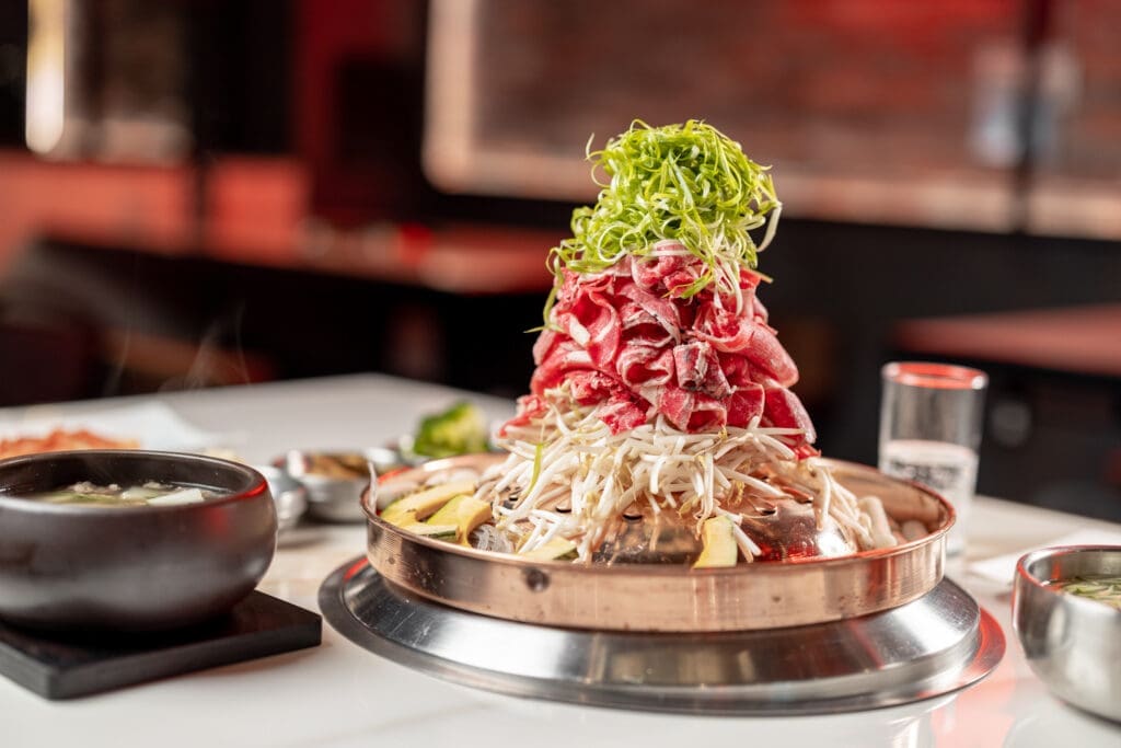 JOA offers everything from hot pot to sides. (Photo by Kathy Tran)