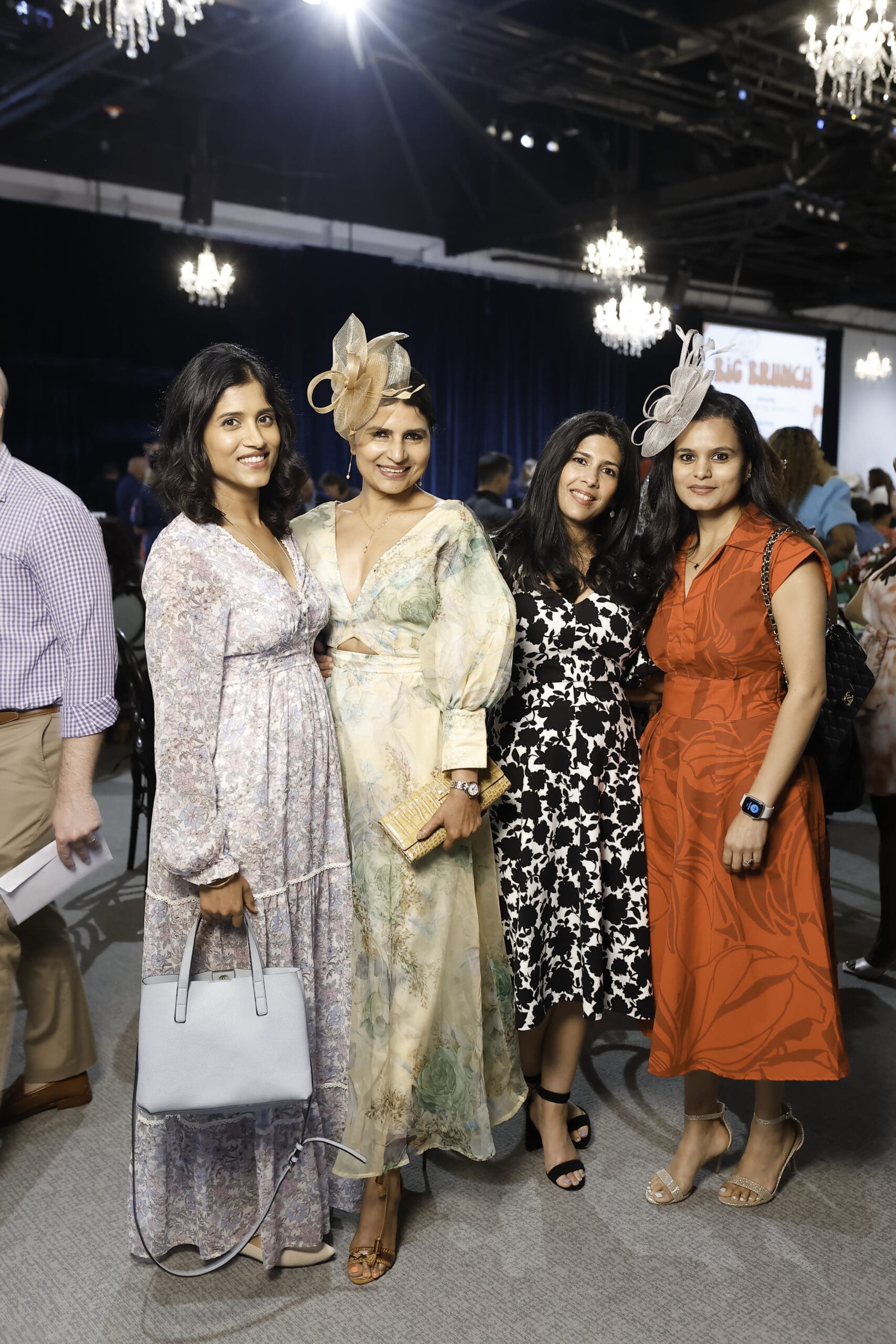 Pooja Mohan, Poornima Ajayan, Nidhi Verghese _ Divya George. (Photo by Quy Tran)