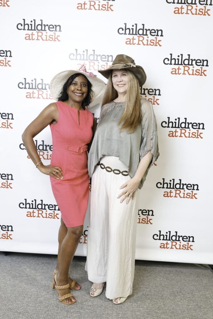 Rashena Franklin, Tammy Spence at The Big Brunch benefiting Children at Risk (Photo by Quy Tran)