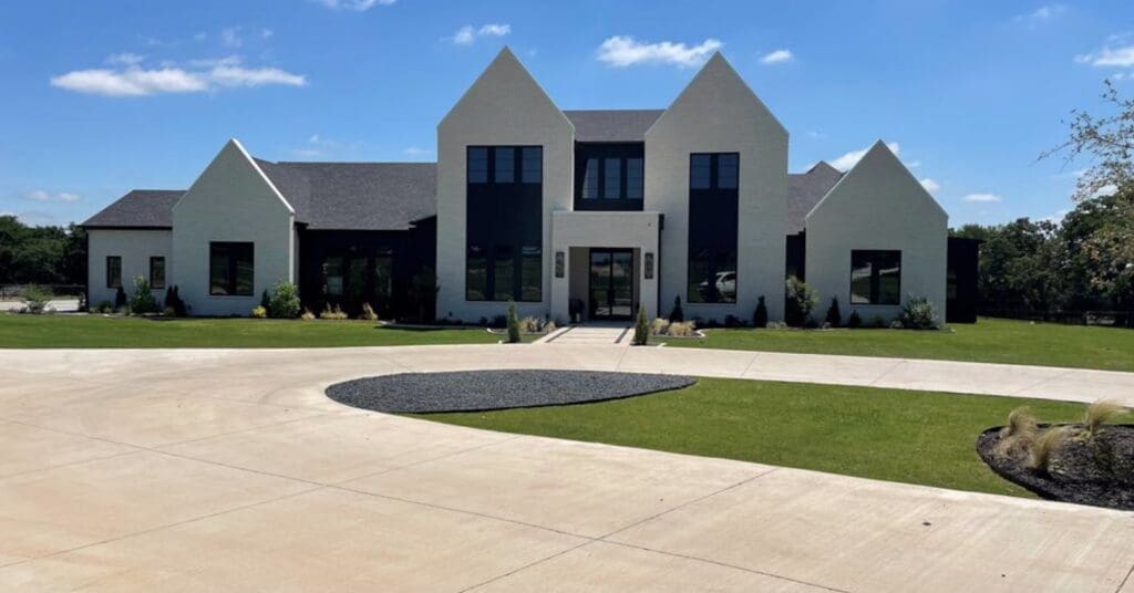 The new construction home in Pilot Point hs been on the market only 15 days and ranks 10th in the state's priciest residential real estate offerings.