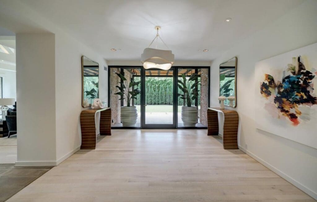 Built in 1976, the home at 3404 Chevy Chase has been substantially renovated and updated. (Photo by TK Images)