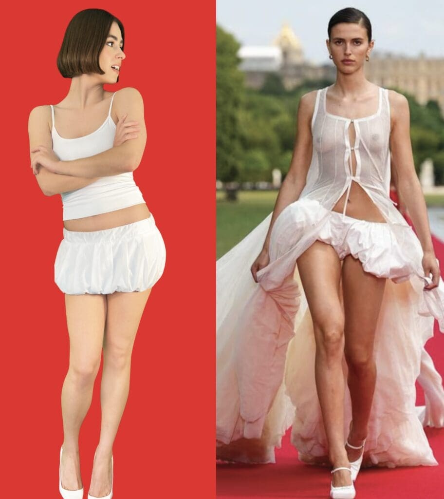 More looks of the Promise Dress, embracing fast fashion and sustainability, designed by Julia Davis.