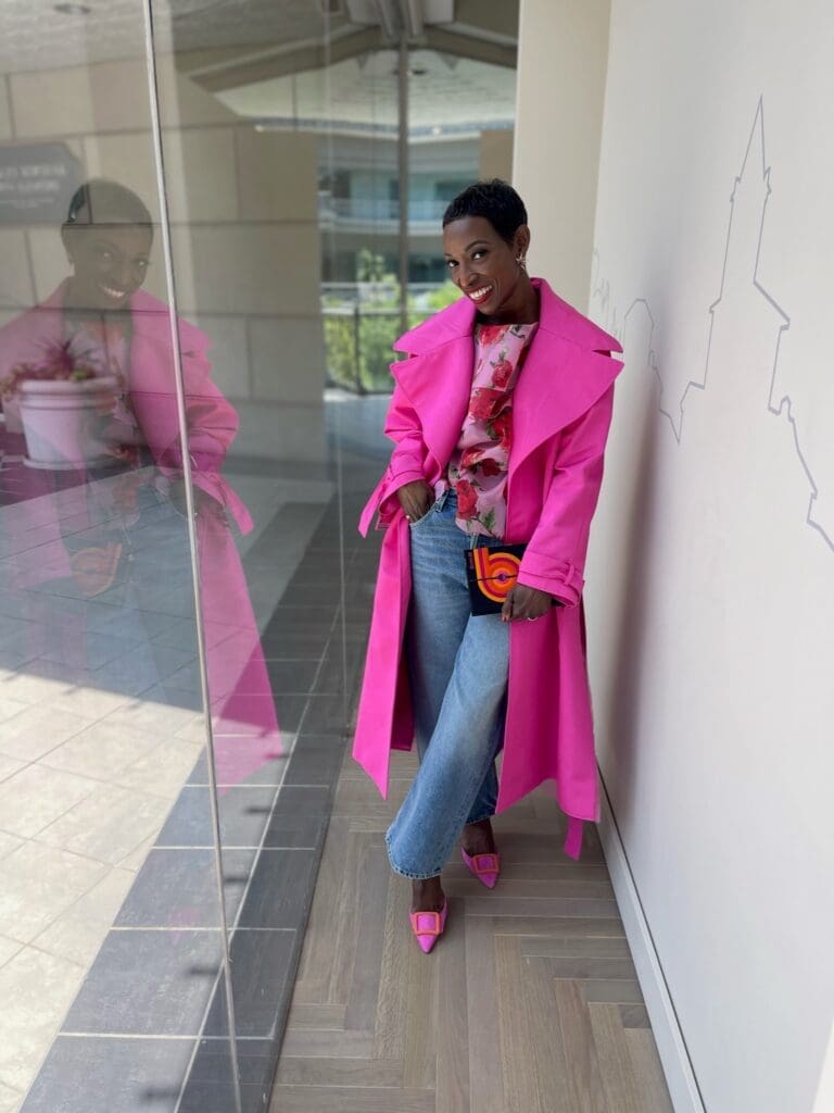 Bright color and bold patterns make an impression this season.