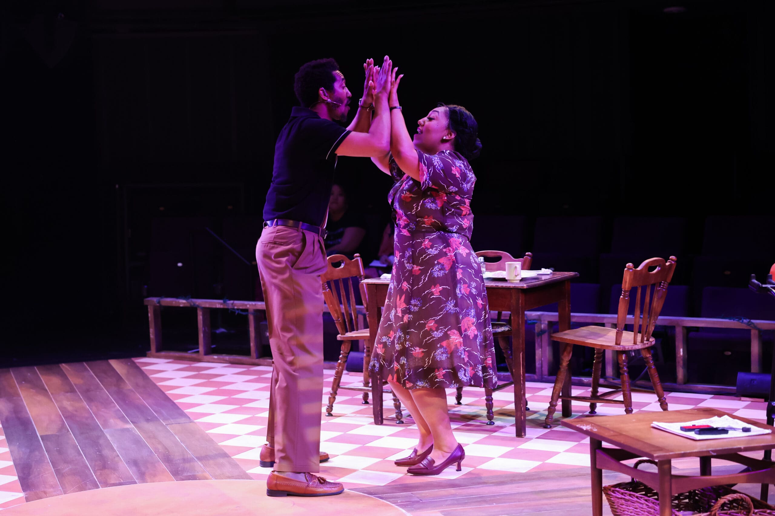 Troi Coleman, and Steve Scott in Stages_Thunder Knocking On The Door_Production Photos_Photographer Melissa Taylor-68 (Photo by Melissa Taylor)