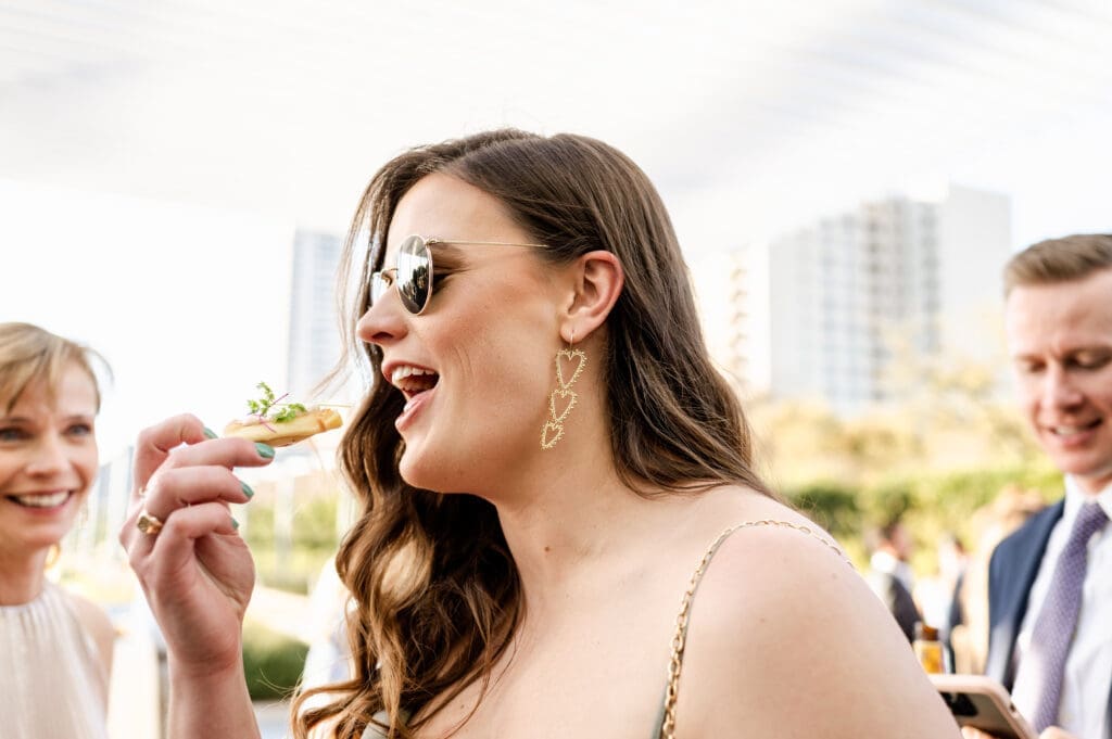 Every bite is delicious. (photo by The Ramseys Photography) (Photo by Bailey Connor Catering)