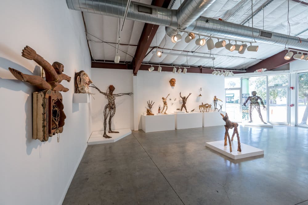 Jesse Lott's 2016 Lifetime Achievement Award exhibition at Art League Houston underscores the inventiveness of his practice. (Courtesy Art League Houston)