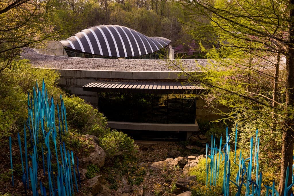 Crystal Bridges Museum of Art, Bentonville, Arkansas (photo by Stephen Ironside)