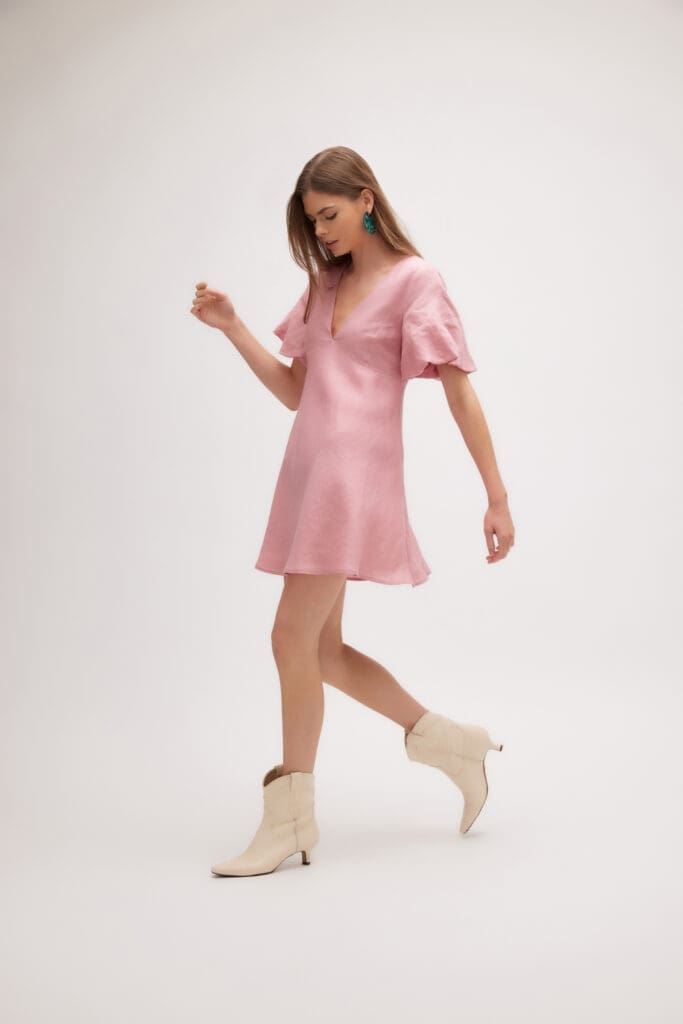 R.G. Kane Bell Flower dress, $325.