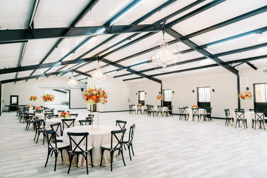 Outdoor chapels, expansive reception halls, barns, water features, greenery, and wildlife decorate the 13 acres at Rancho Arreguin.