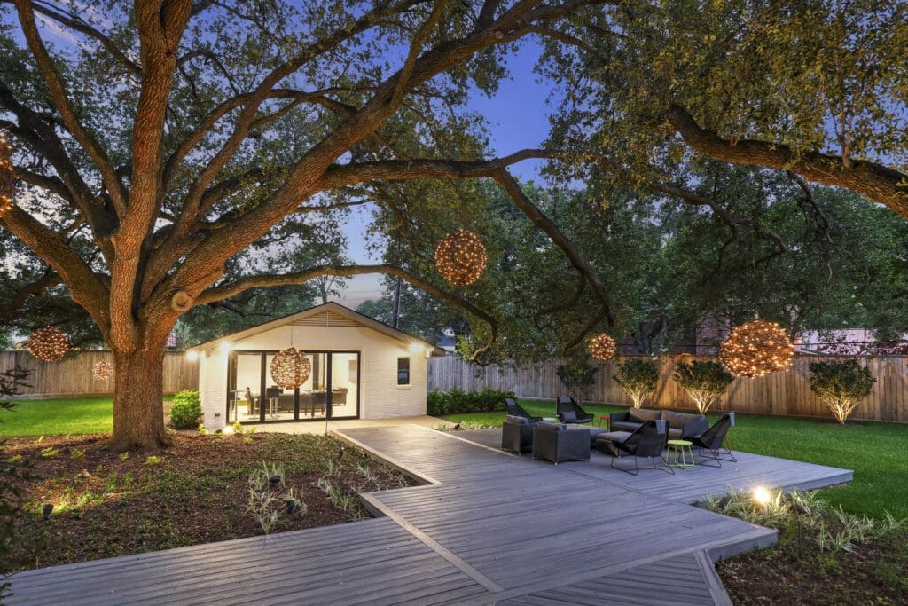  The man cave in the backyard at 5620 Bordley Drive. (Photo by TK Images)