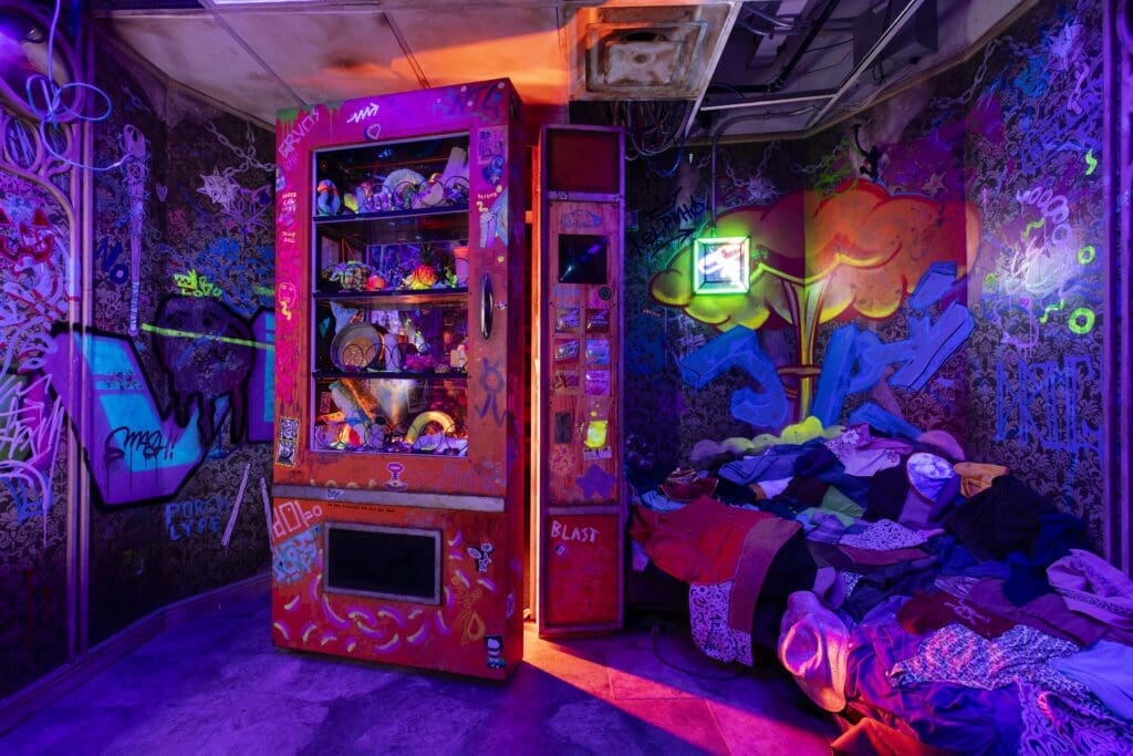 The Arcade at Meow Wolf Grapevine boasts games created by local artists that you can actually play. (Photo by Kate Russell)