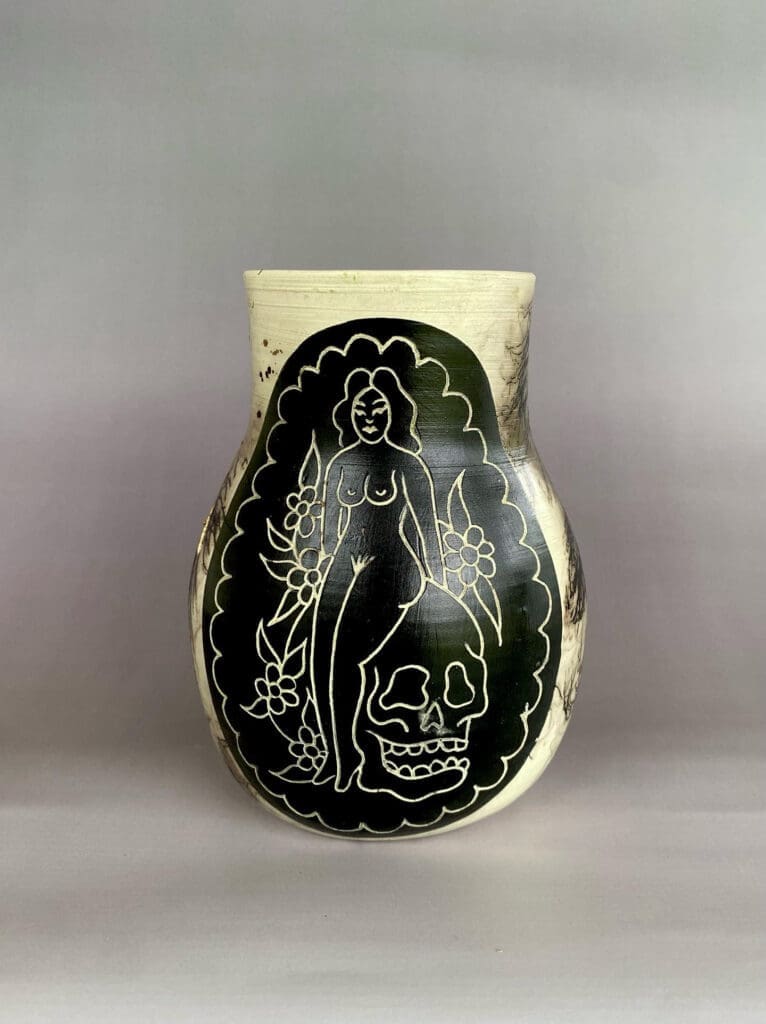 Nadia Rosales's "Bound Together," 2023, previously debuted at Lone Gallery in Dallas (Photo courtesy of {neighborhood}/Lone Gallery)
