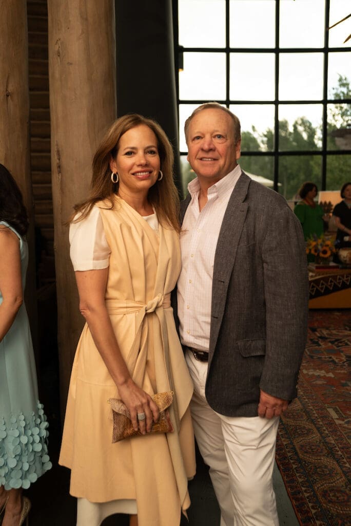 Hilda & Greg Curran at the Memorial Hermann Foundation friend-raising events in Aspen. (Photo by Daniel Ortiz)