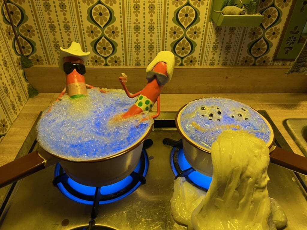 The latest Meow Wolf exhibition combines pieces of all other locations and adds a Texas twist. (Photo by Megan Ziots)