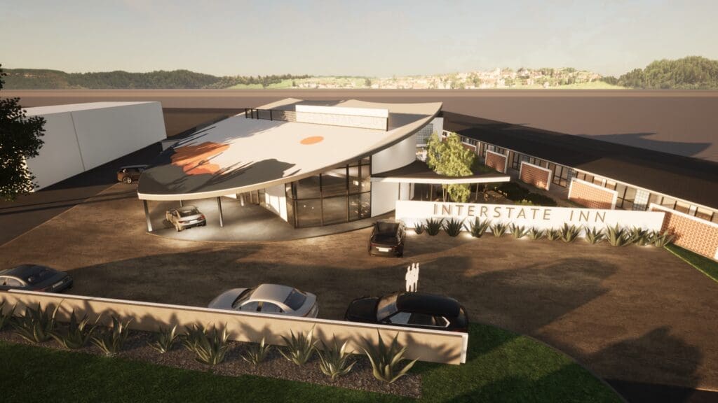 The vision for the new Interstate Inn in Stephenville will make a Mod statement