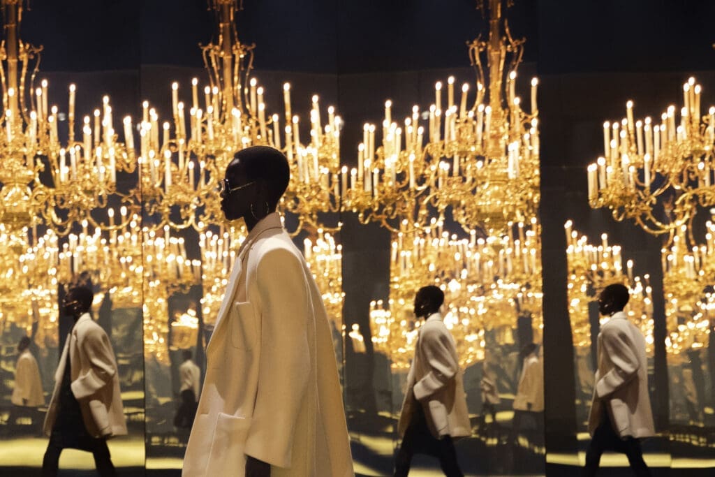 Saint Laurent – Will be striking a pose when it arrives by August 31 at Clearfork.