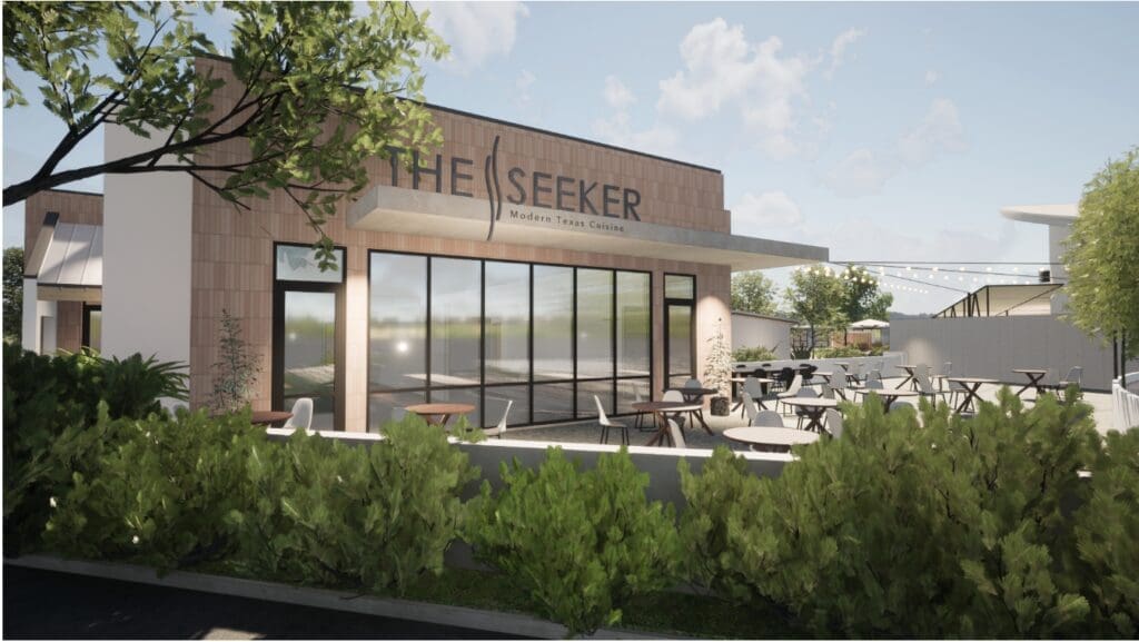 The Seeker will feature a dining experience licensed by famed Texas chef Stephan Pyles.