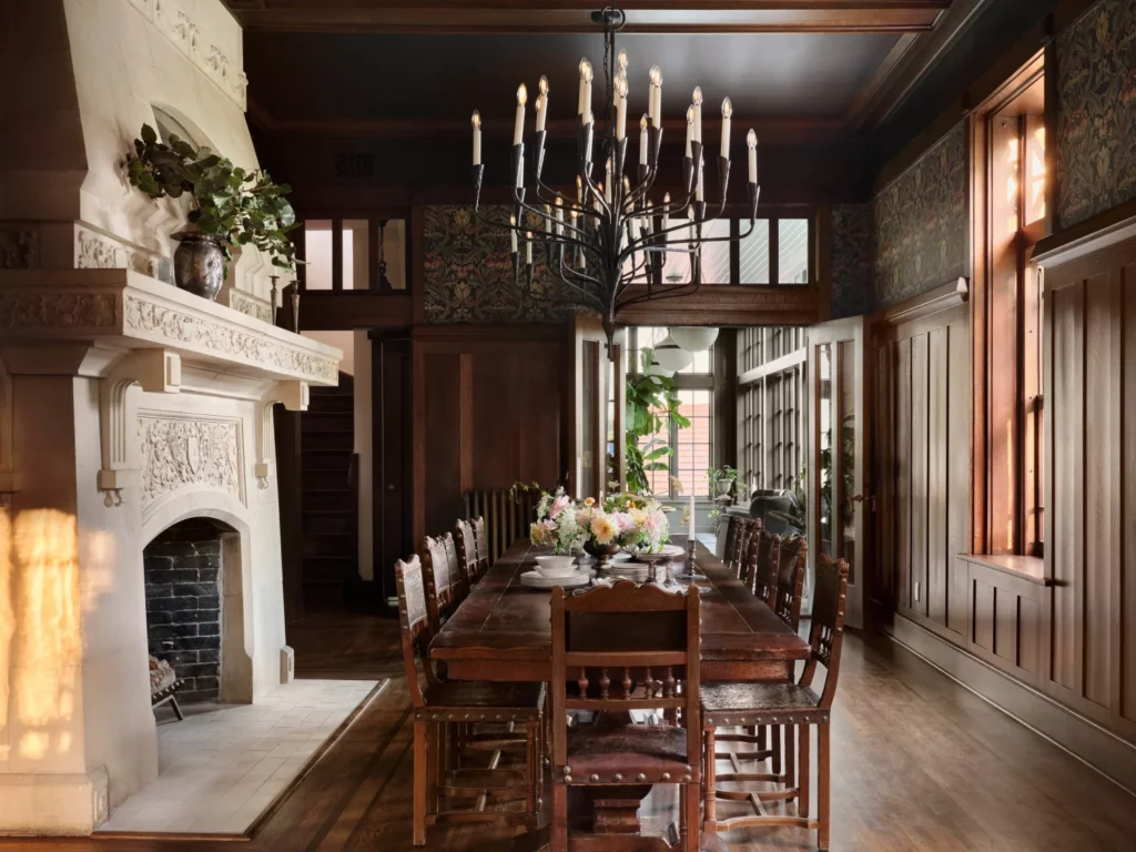 Waco Castle - Modern lighting is spot-on in this gothic setting. Way to go JoJo. (Photo by Lisa Petrol)