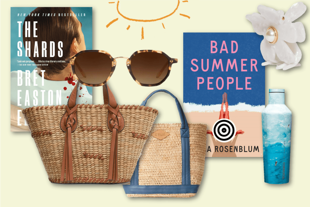 Summer tote bag essentials, all sourced around Dallas. (product photos courtesy)