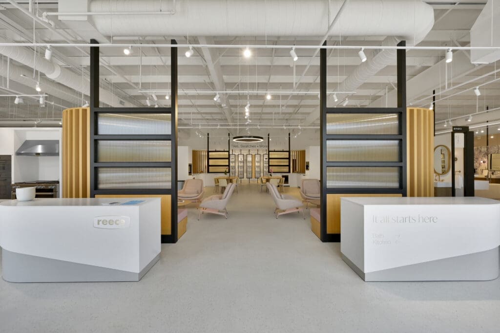 At Reece Bath+Kitchen, showrooms are designed to seamlessly tell a story.