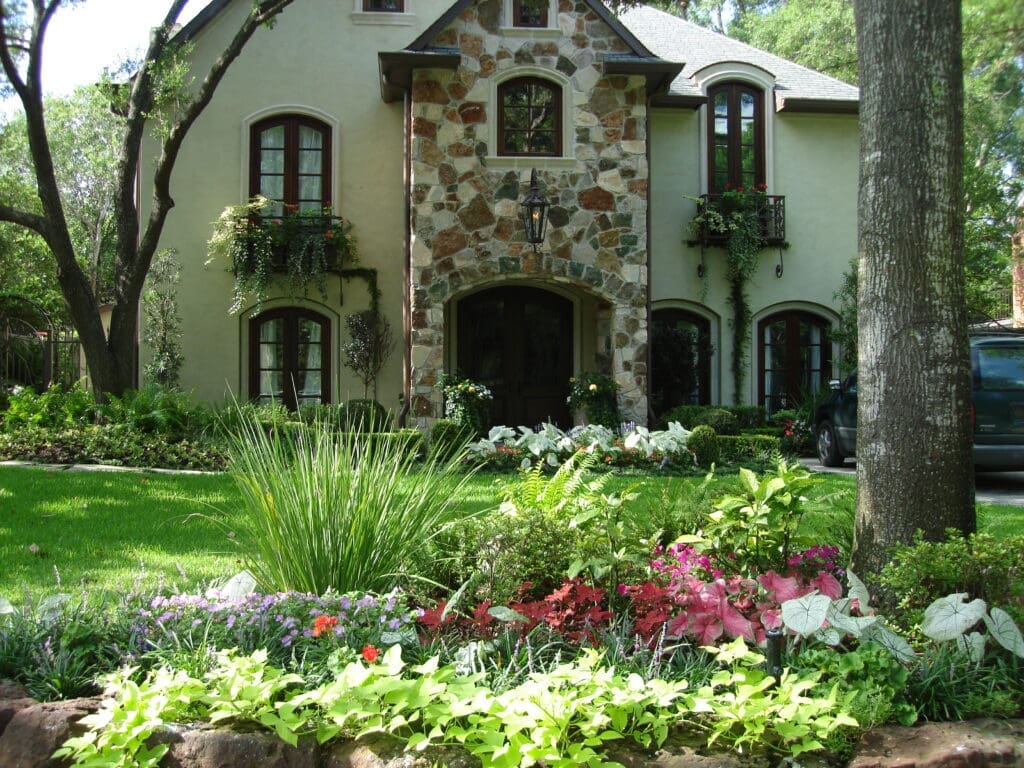 AJ’s Landscaping's maintenance team can switch out plants seasonally for clients.