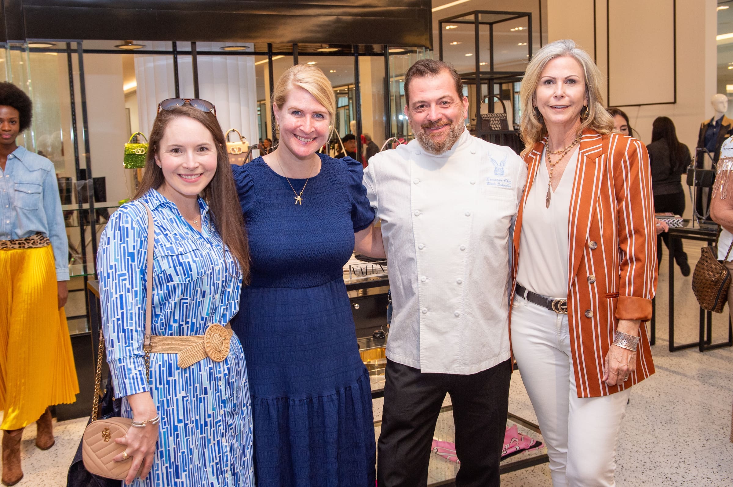Ana Dallas, Jennifer Van Matre, Chef Wade Schindler, Amy Miller