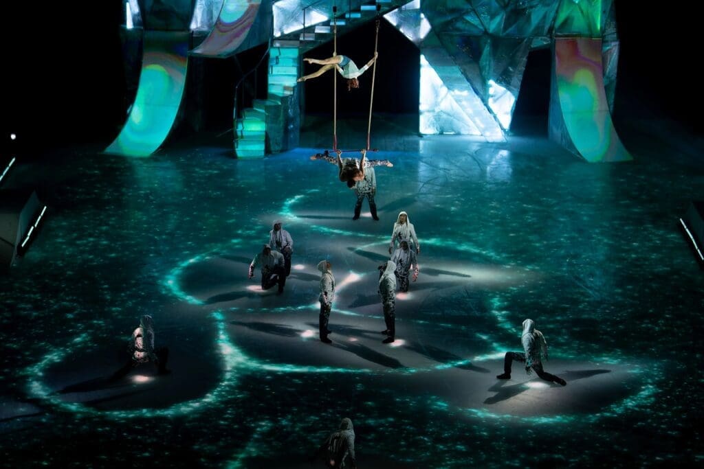 CRYSTAL from Cirque du Soleil leans heavily on new technology to bring this show to life. (Photo by Olivier Brajon)