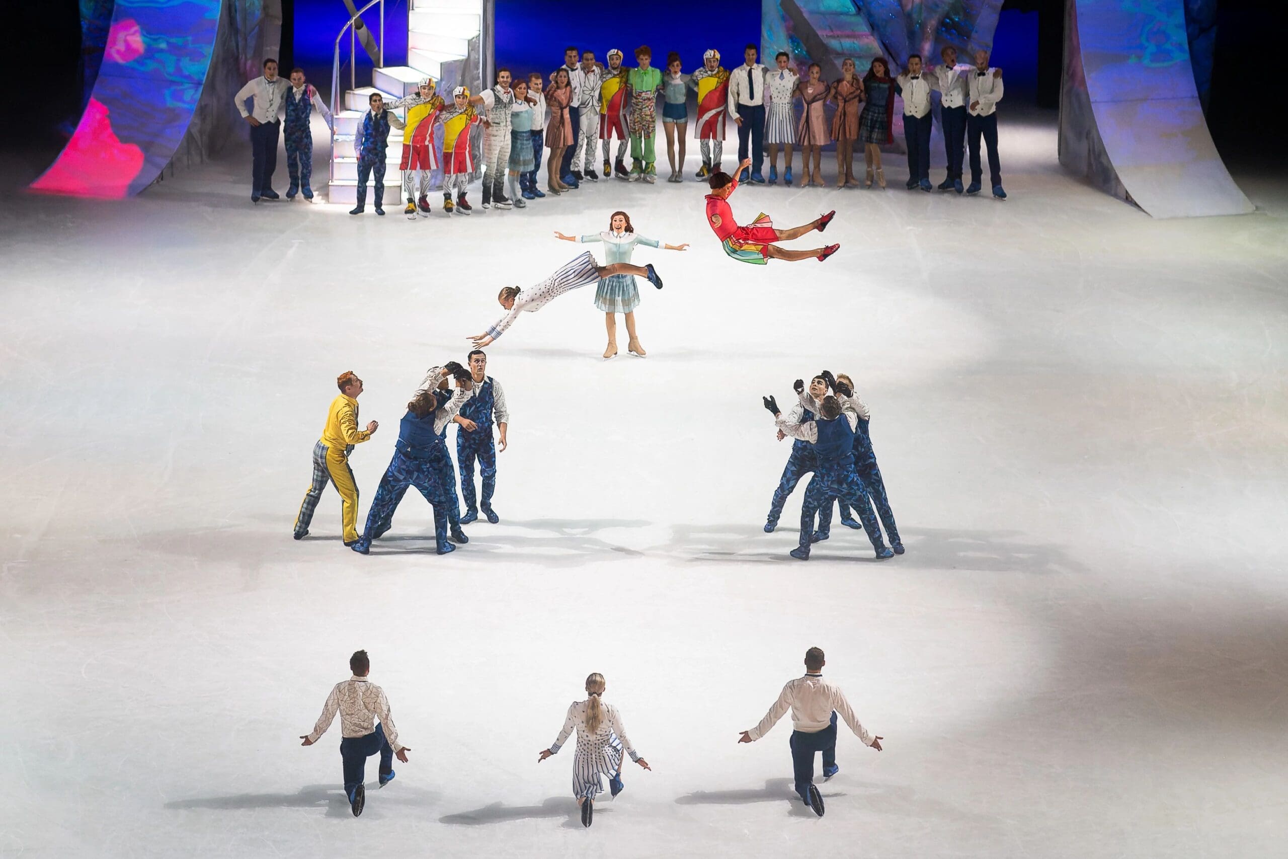 Cirque performs on ice for the first time in this show. (Photo by Olivier Brajon)