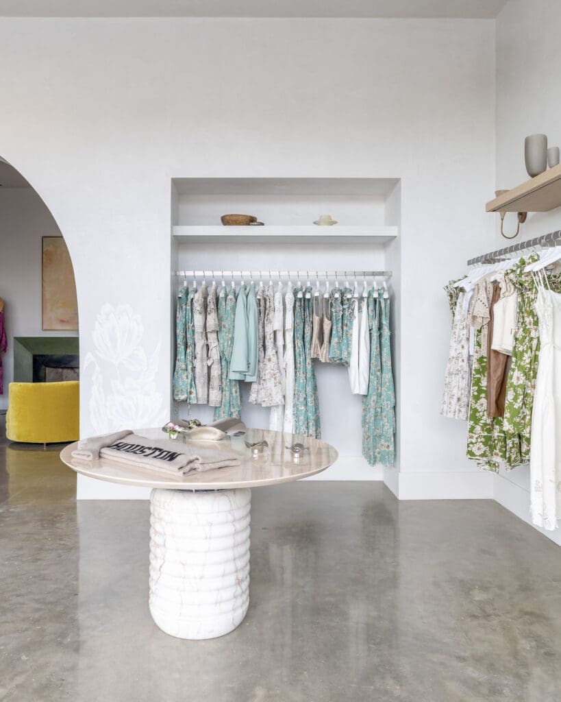 The Christy Lynn flagship in Memorial Villages with design by Ashton Taylor Oberhauser (Photo by Jordan Geibel)