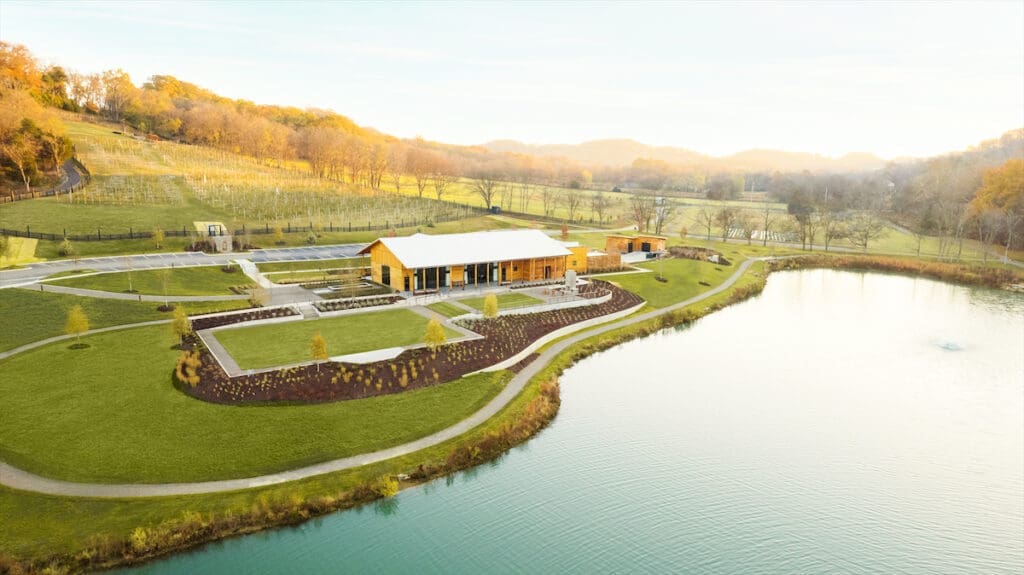 The Southall event center Lake Mishkin. 