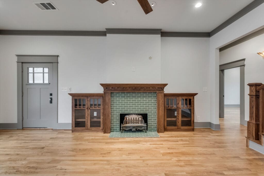 A renovated 1920s Craftsman home in the Junius Heights Historic District by Veux Deux Design (photo by Home Snappers)