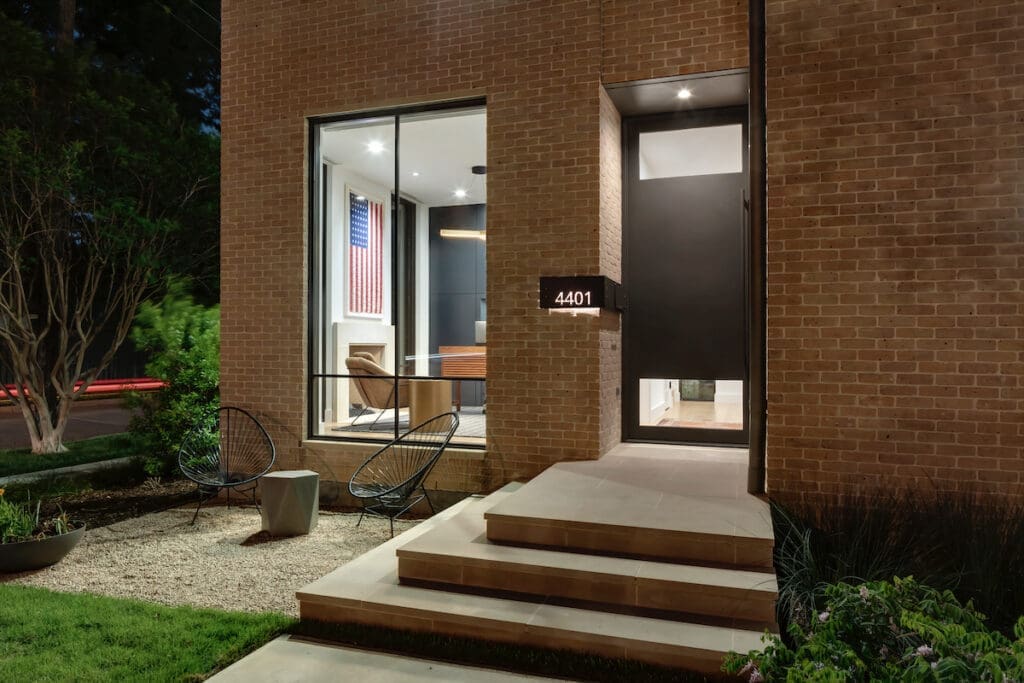 A University Park home by Janson Luter Architects (photo by Charles Davis Smith)