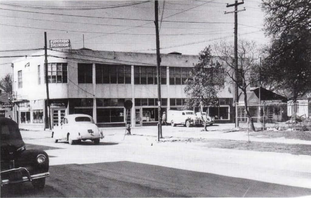 A historic images of the Eldorado Ballroom now also houses a hybrid all-day café and market was designed to serve its neighbors with culturally conscious prepared foods and locally sourced products, many created by enterprising black creatives in the community. (Photo by Courtesy of The Eldorado Ballroom)