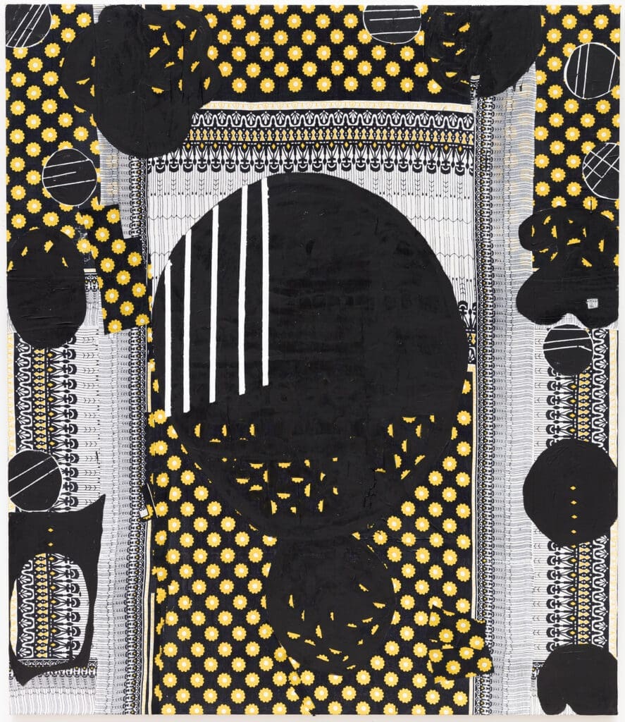 Jo Smail's "Black Egg Hatches," 2021, at Goya Contemporary Gallery (Courtesy Goya Contemporary Gallery) 