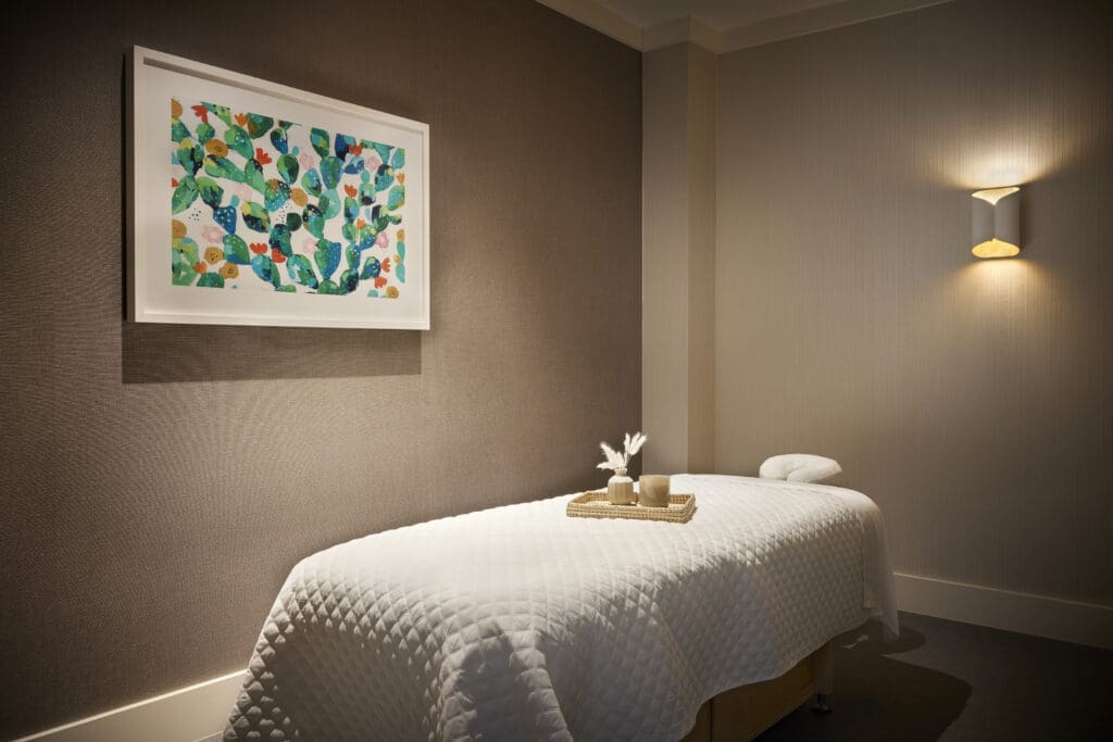 Located inside the new Omni PGA Frisco Resort, the luxurious Mokara Spa has 20 private treatment rooms.