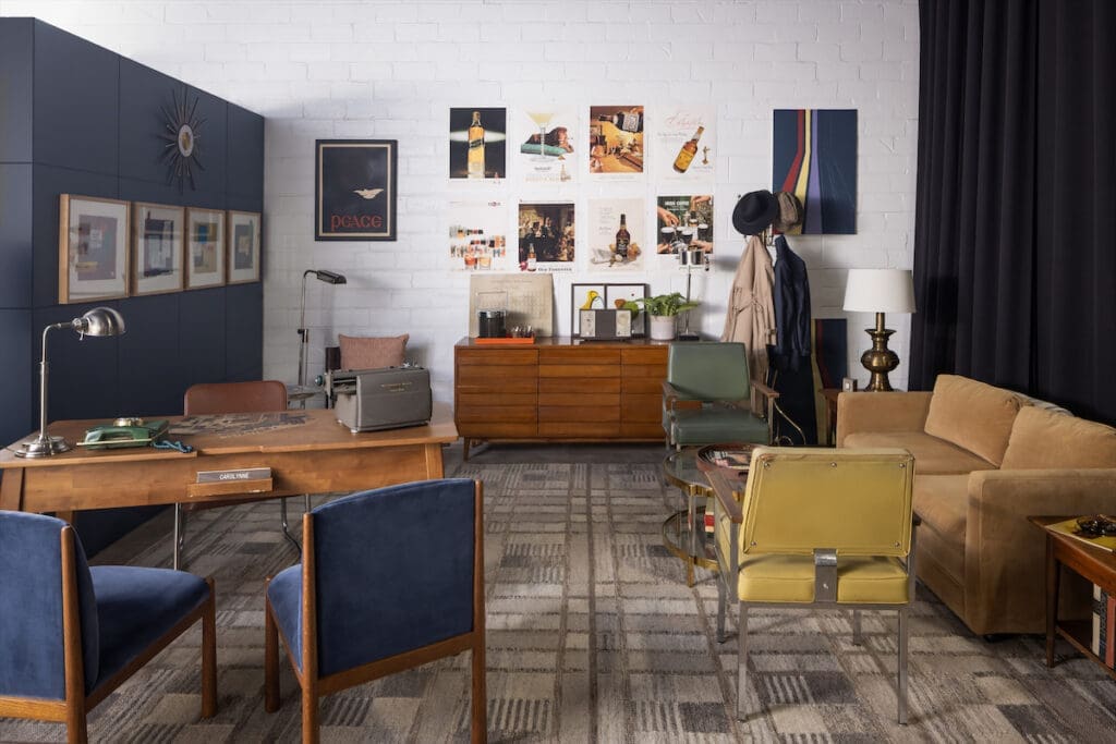 The Noel Pittman Design vignette at Thrift Studio 2023.  (Photo by Aaron Dougherty)