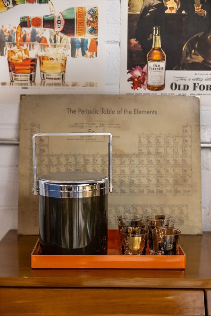 Details in the Noel Pittman Design vignette at Thrift Studio 2023.  (Photo by Aaron Dougherty)