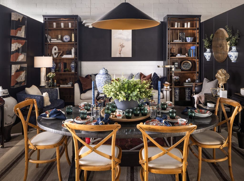 The RI Studio vignette at Thrift Studio 2023.  (Photo by Aaron Dougherty)