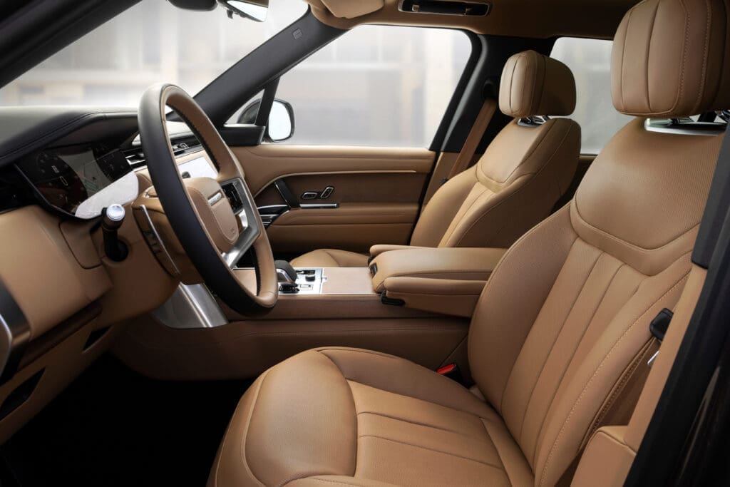 The learning curve behind mastering its touchscreen is minimal and overall remains very user-friendly. Kudos to the optics engineer who chose the sound emitted by the haptic touch. (Courtesy Land Rover)