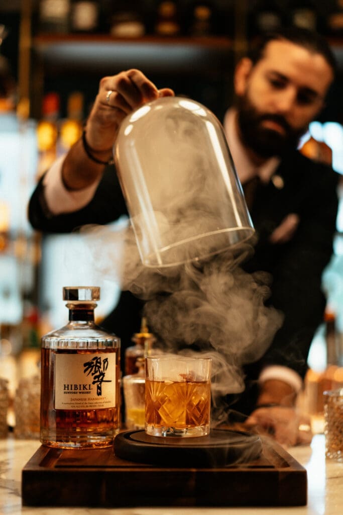 Bernard's offers thoughtfully created cocktails. (photo by Waldorf Astoria Chicago)