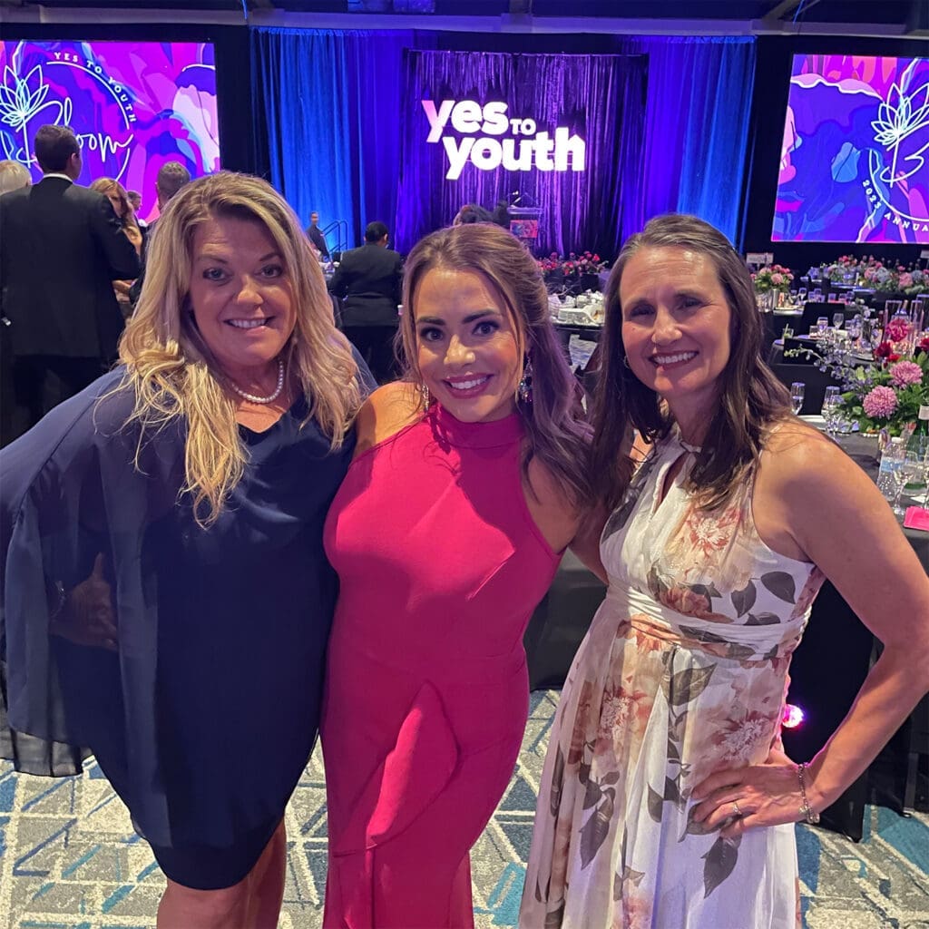 Kathy Rifaat, Nicole Preston and Kristine Marlow
