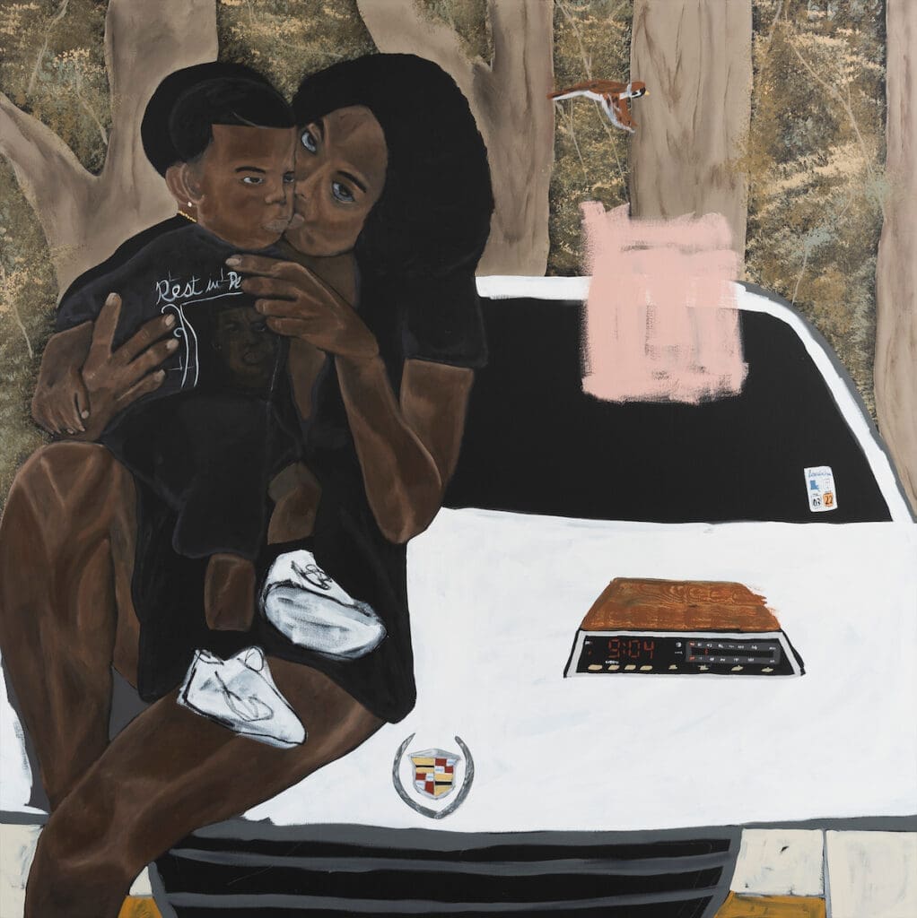 Jammie Holmes "Just Like Your Father," 2022
