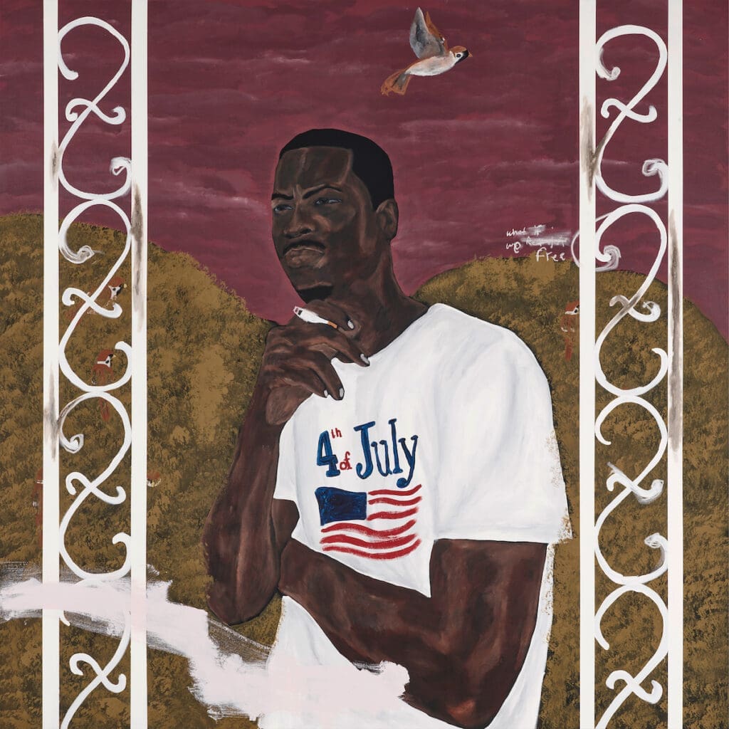 Jammie Holmes "The Illusion," 2021
