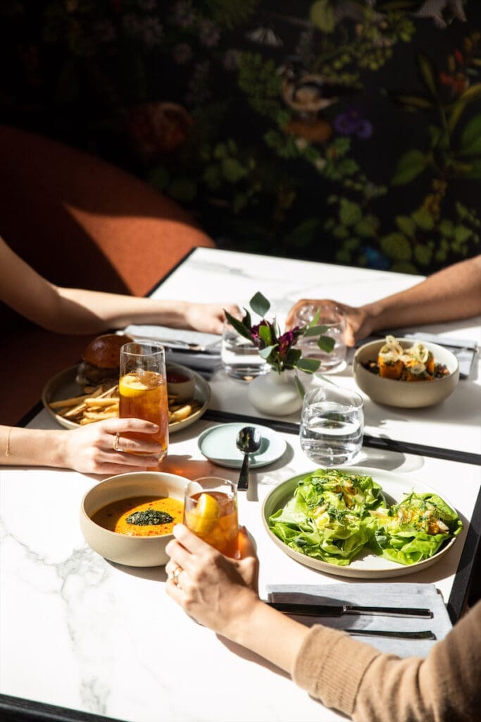 Lunch at Sojourner, the restaurant at the heart of Southall. 